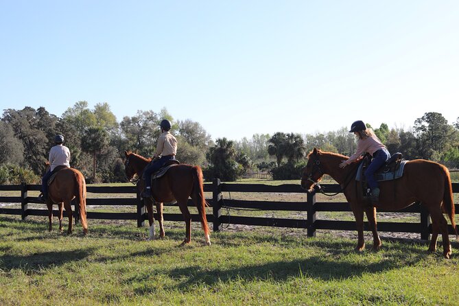 1 Hour Guided Horseback Trail Ride Rock Springs Run State Reserve - History along the trail: Ethel and the local stories that change how you see it
