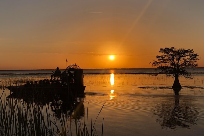 1-Hour Sunset Airboat Ride near Orlando - Before You Board: Butterfly House, Alligator Viewing, and the Sluice