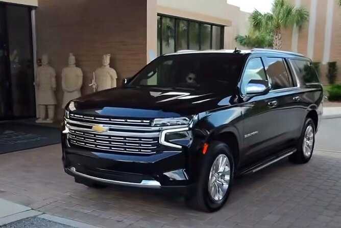 BLACK SUV MCO Airport Transportation To/From Lake Buena Vista - MCO Meet-and-Greet: Your Sign, Your Pickup, No Guesswork