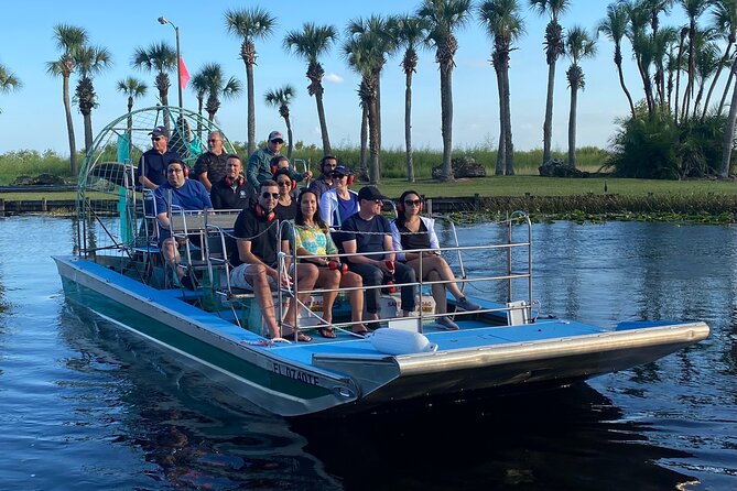 Central Florida's Airboat Rides - Baby alligators up close: the photo moment that most people remember