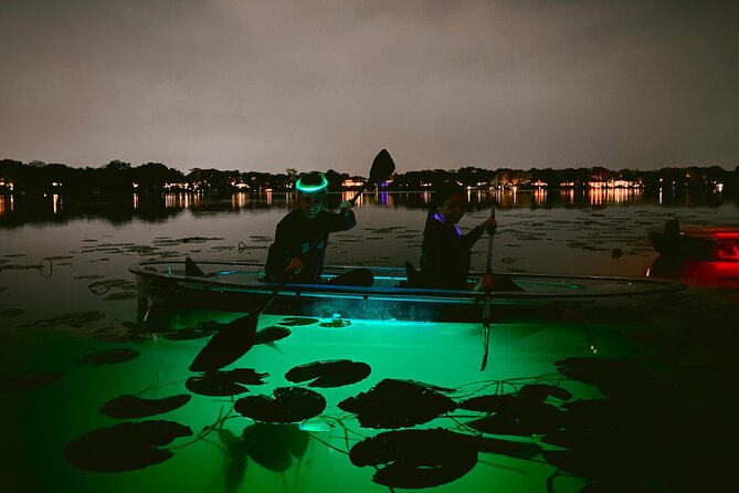 Clear Kayak Glow in the Dark Tour Through Winter Park - From Rollins College to the Lakes: How the 1.5 Hours Usually Flow