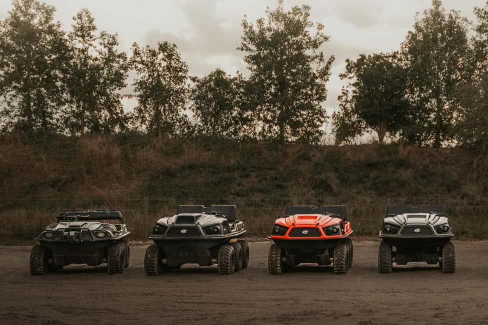 Clermont: Revolution Off Road Mucky Duck ATV Experience - The Eight-Wheel Amphibious Vehicle: Land Control Meets Water Floating
