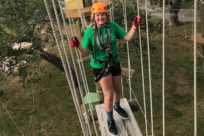 Cocoa Beach Aerial Adventures ticket - The course system: 7 levels, and why you start with Green