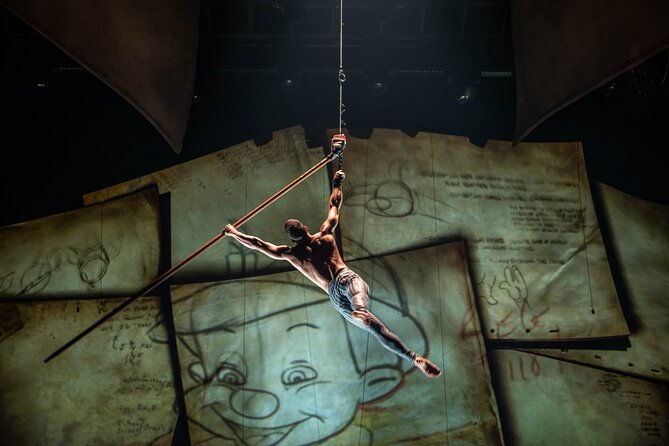 Drawn to Life presented by Cirque du Soleil and Disney - Inside the show: 90 minutes of pencils, swings, and teeterboards