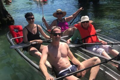 Glass Bottom Kayak Eco Tour through Rainbow Springs - Underwater Views From a 100% Clear Kayak