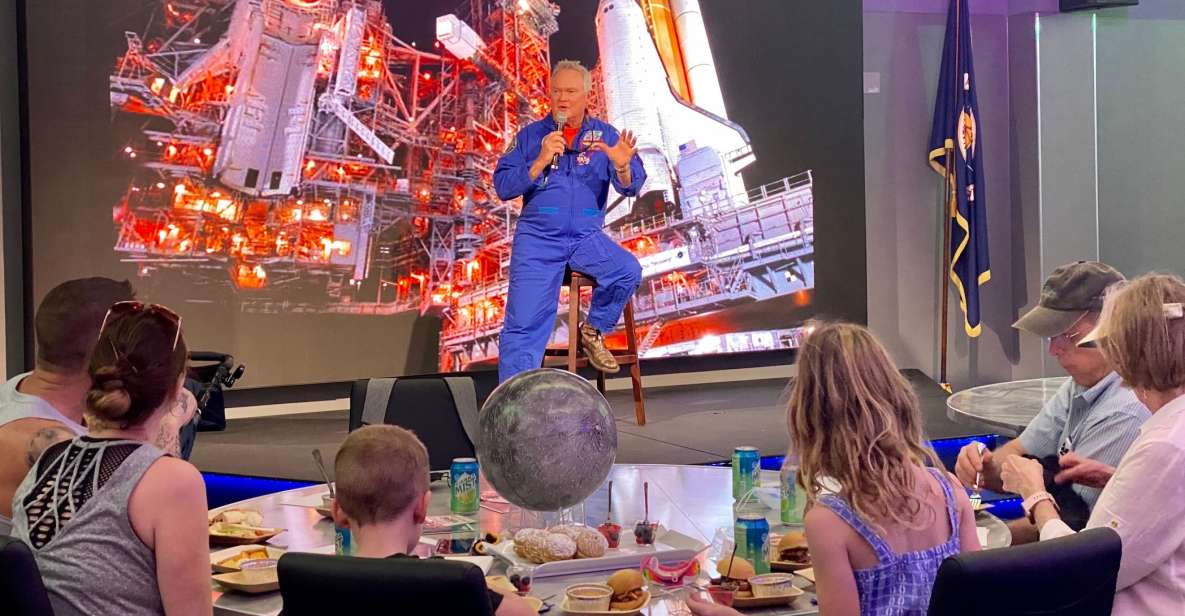 Kennedy Space Center: Chat with an Astronaut with Admission - Shuttle Launch Experience and Rocket Garden: how the ticket keeps you moving