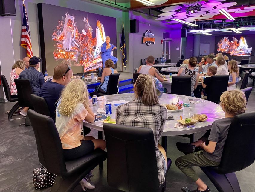 Kennedy Space Center: Chat with an Astronaut with Admission - Meals that are part of the experience: the included drink, the included time