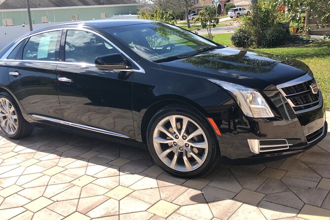 Orlando Airport MCO to Port Canaveral Luxury Sedan - MCO meet-and-greet: A-10, B-10, or C-282 with your name sign