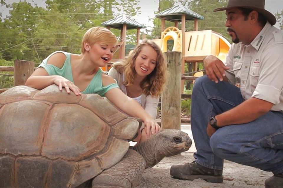 Orlando: Gatorland Interactive Tour with Animal Trainer - The baby alligator moment: how the tour eases you in