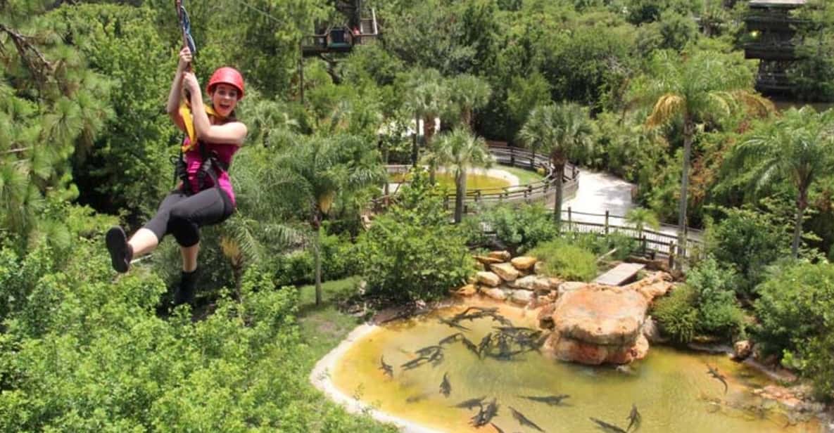 Orlando: Gatorland Zipline Adventure w/ Full-Day Park Access - Key things that make this zipline special
