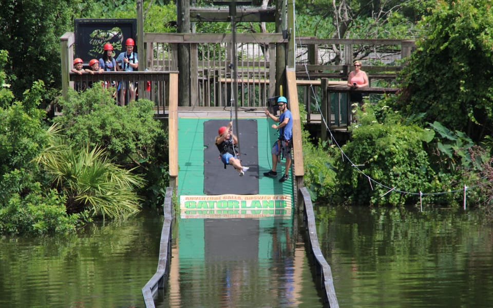 Orlando: Gatorland Zipline Adventure w/ Full-Day Park Access - Orlando Zipline Over Crocodiles: The Twist That Makes It Memorable