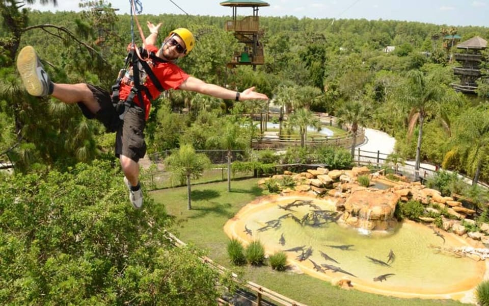 Orlando: Gatorland Zipline Adventure w/ Full-Day Park Access - The Safety Tutorial That Prepares You for Real Height