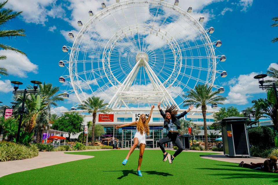 Orlando: The Orlando Eye with Optional Attraction Tickets - Orlando Eye at Icon Park: 22 minutes for a real aerial snapshot