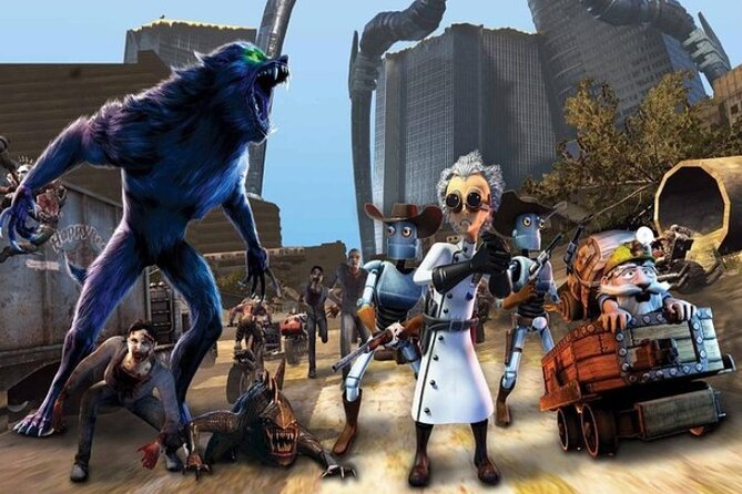 Orlando: Virtual Reality Experience in Max Action Arena - Weapon moments, exploring missions, and the axe-throwing add-on