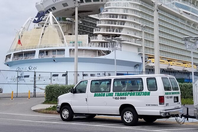 Port Canaveral/Cape Canaveral/Cocoa Beach to MCO airport/hotel (One Way Private) - The ride itself: comfort, safety, and luggage help