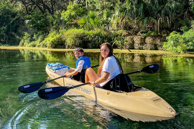 Silver Springs - Glass Bottom Kayak Rental - The rain test: when conditions change, communication counts