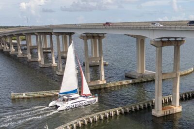 Sunset Catamaran Sail in Cocoa Beach - Banana River Lagoon: Where Dolphins, Manatees, and Birds Put on a Show