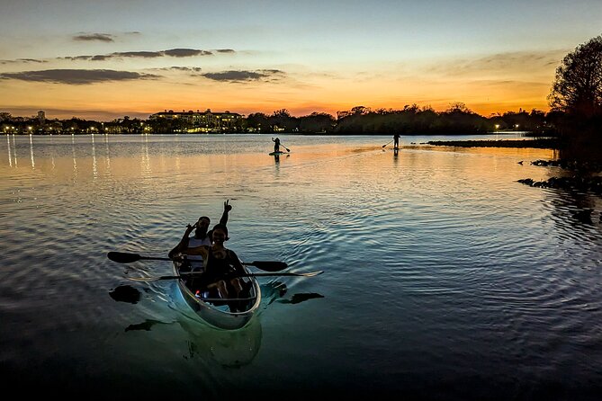 Sunset Clear Kayak or Paddleboard in Orlando - Downtown Orlando Night Plans: Build Your Evening Around the Paddle