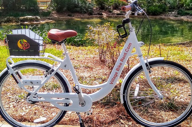 Village Bicycle Rental Free Delivery in The Villages Florida - The Bike Specs That Make Parking and Riding Less Stressful