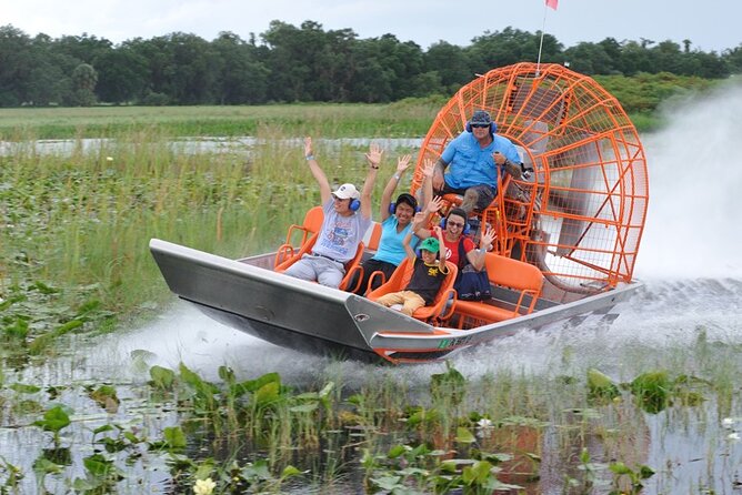 VIP Private Airboat Tour near Orlando - Where you meet in Kissimmee and what to wear on an airboat