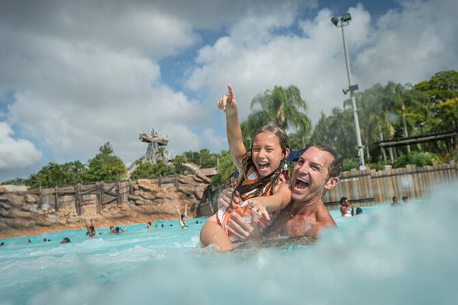 Walt Disney World Orlando Water Park Tickets - Typhoon Lagoon: wave pool fun with Mount Mayday and the kid creek