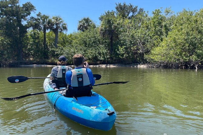 Wildlife Refuge Sunset Dolphin, Manatee & Mangrove Kayak or Paddleboarding Tour! - Included value: $61.75 and what you actually get